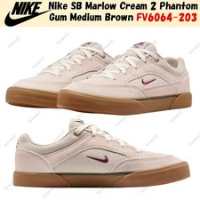 Nike SB Marlow Cream 2 Phantom Gum Mediano Marrón FV6064-203 Para hombres Talla