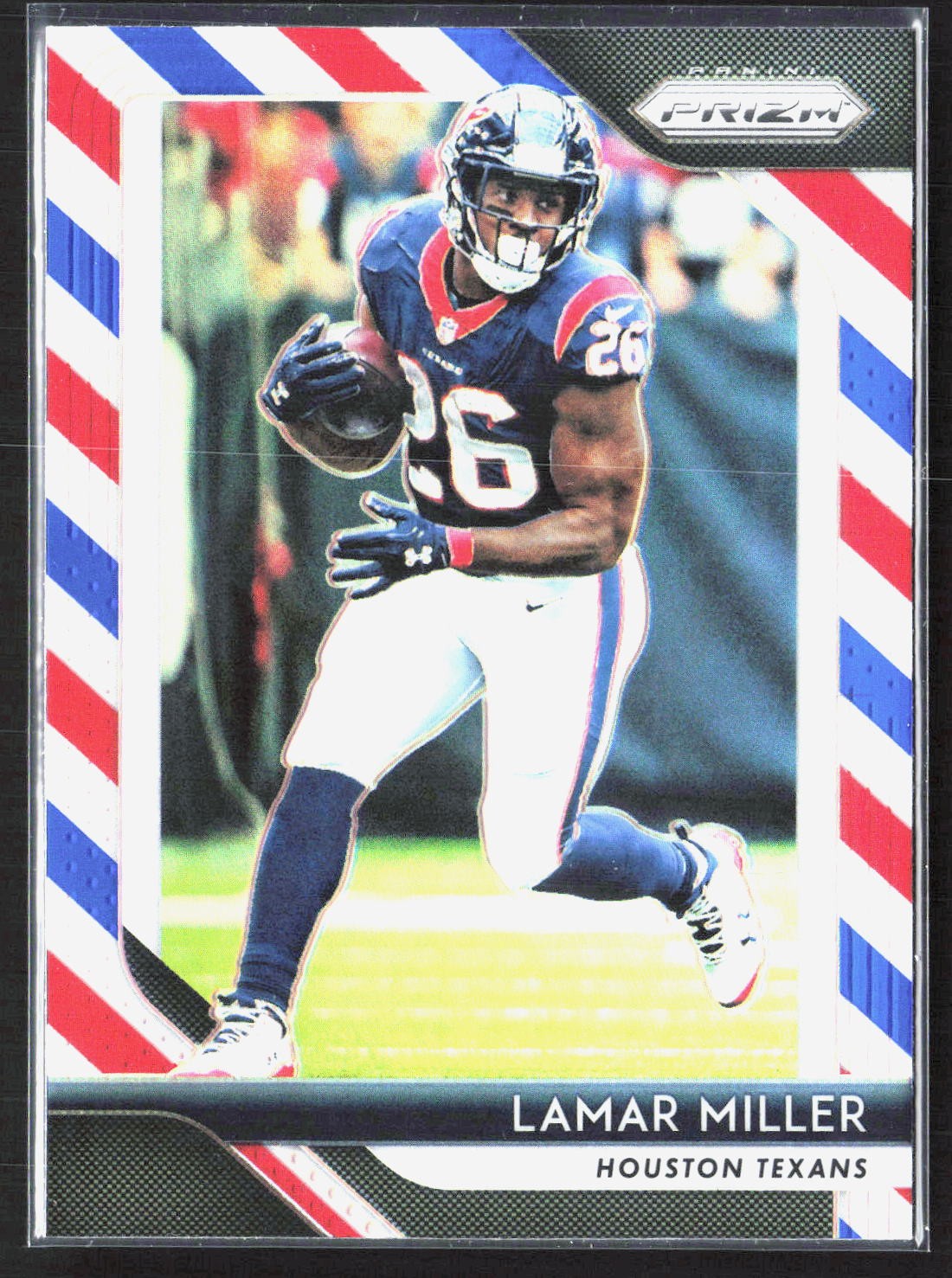 Lamar Miller 125 2018 Panini Prizm - Prizm Red White and Blue