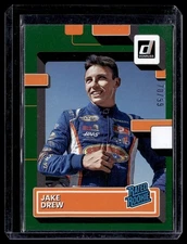 2023 DONRUSS RACING GREEN RATED ROOKIE /99 JAKE DREW NASCAR