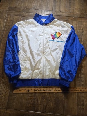 Vintage conversations for saks fifth avenue Fish Design jacket size L