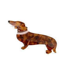 Dachshund Dog Hair Clips Small Claw Girls Acetate Women S10 Cute Accessories