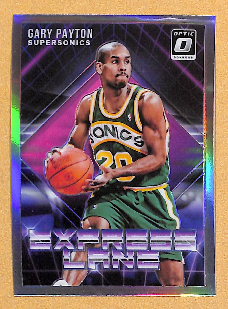 2018-19 Donruss Optic Express Lane Holo #24 Gary Payton - NM-MT