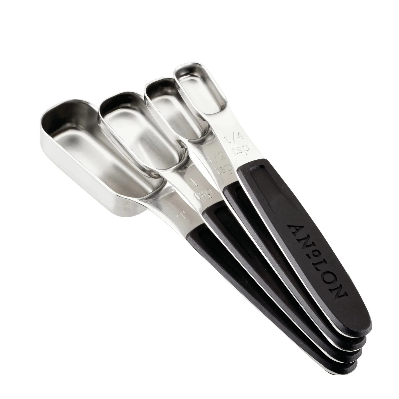Anolon SureGrip Magnetic Measuring Spoons – Dishwasher Safe 4 Pc Set
Opens in a new window or tab