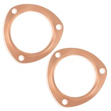 Copper Exhaust Flange 3" Header Gasket  Collector Gasket 2PCS Inch Exhaust