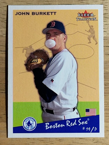 2002 Fleer Tradition Update John Burkett #U262 card