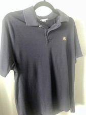 Brooks Brothers Original Fit Performance Polo Men's M Navy Blue Supima Cotton