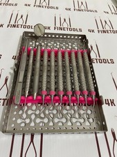 Hu Friedy Dental Hygiene Instruments Set of 10 PCS With Sterlization Cassette