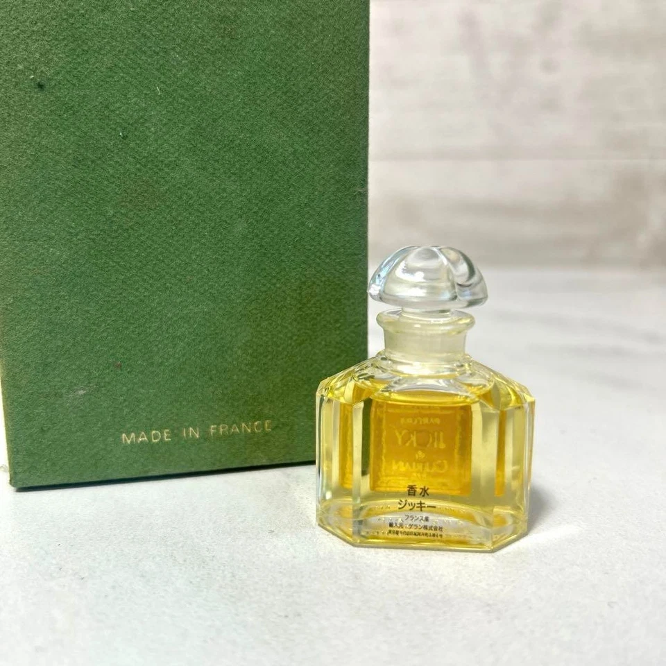 Perfume de colección Guerlain Jicky Parfum Extrait 0,25 fl oz./ 7,5 ml sin usar raro JP Foto 4 de 4