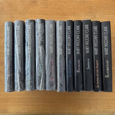 LOT DE 11 LIVRES I MARY HIGGINS CLARK I FRANCE LOISIRS - Photo 1/3