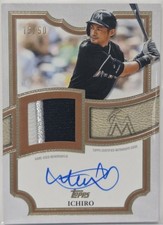 MLB Ichiro 26 Topps Series 1 Flagship 50  Limited Autograph 348765