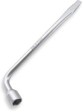 Qwork Car Spare Tire Lug Wrench For Jack 1316 High Carbon Steel Silver Qwork Car Spare Tire Lug Wrench For Jack 1316 High Carbon Steel Silver