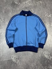 Adidas Made in West Germany 1970s Blue Track Jacket Vintage Rare Size M Mens