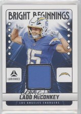 2025 Panini Luminance Bright Beginnings Ladd McConkey #BB-LMC 1o8k