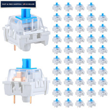 50 PCS Mechanical Keyboard Switches Clicker 3 Pin Blue Switch blue