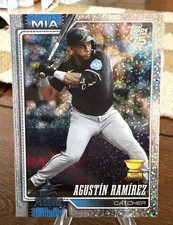 2026 Topps Series 1 Celebrations - Agustin Ramirez Confetti #287 Rookie Cup
