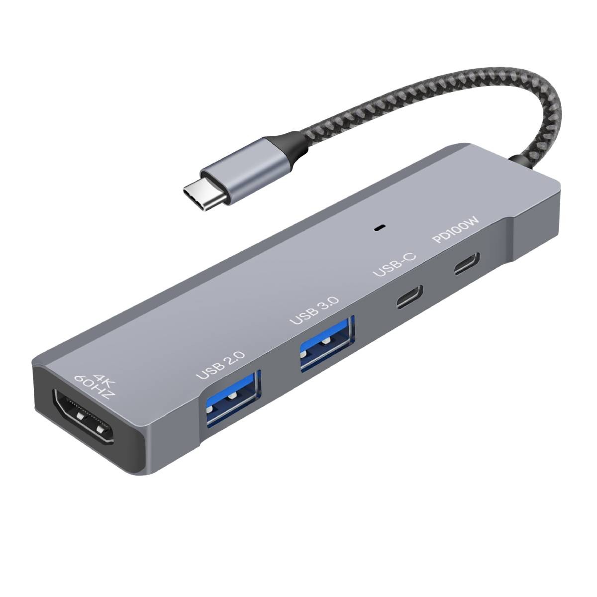 Hub USB-C LinQ pour résoudre le manque de ports sur PC portable avec HDMI 4K60Hz