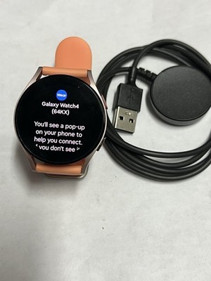 Samsung Galaxy Watch 4 40mm Aluminum Smartwatch SM-R860 Pink Gold - Very Good