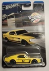 Hot Wheels Vintage Racing Club Ford Mustang Boss 302 Yellow Black 1:64