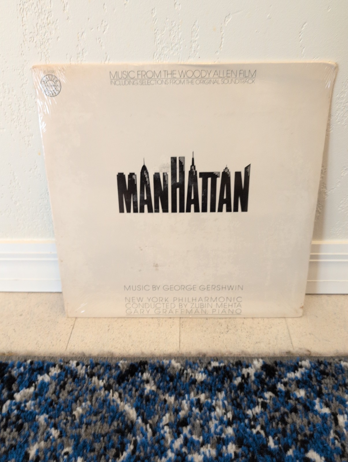 MANHATTAN 1979 LP SOUNDTRACK CBS PRINT VINTAGE VINYL GEORGE GERSHWIN SCORE