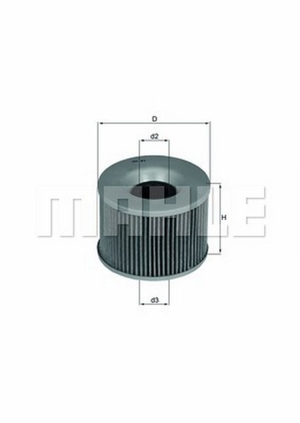 Kawasaki Z 1000 J/Ltd, Bj. 81-82 (KZT00J KZT00K) ÖLfilter Mahle-image