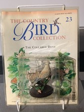 The Country Bird Collection No 23 The Collared Dove Figurine & Magazine Eaglemos