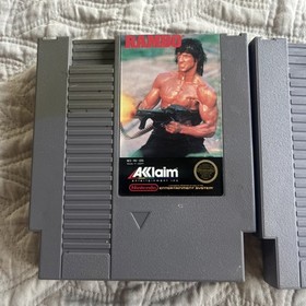 Ninja Gaiden and Rambo Nintendo NES LOT