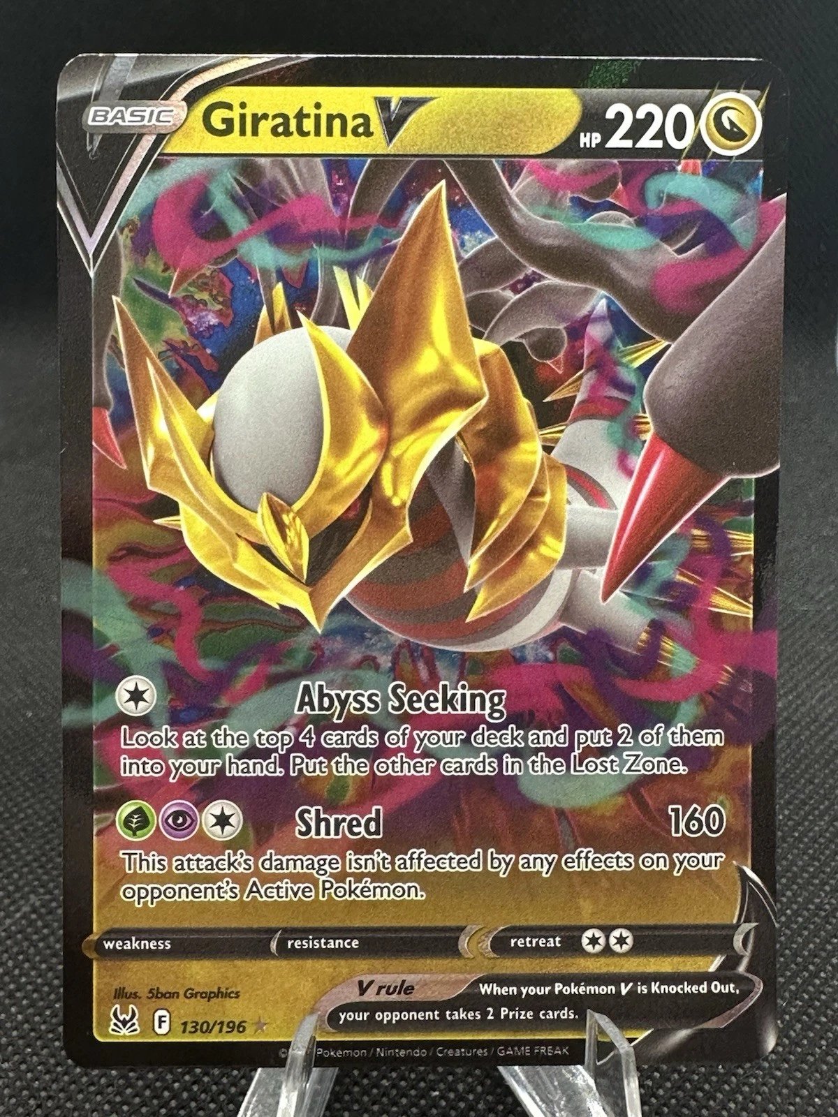 psa9 ギラティナ Giratina V PSA9 PSA 9(OC) 2022 Pokémon SWSH Full Art Giratina V Lost Origin