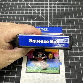 Atari 2600  Squeeze Box Game and Manual