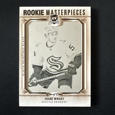 Shane Wright 1/1 2022-23 The Cup Exquisite Hockey Rookie Exquisite Plate
