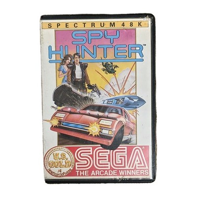 Spy Hunter Sinclair Spectrum Spiel Sega US Gold 1983 Retro Gaming