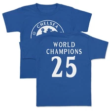 World Champions 2025 - Chelsea-Inspired Soccer Fans Toddler T-Shirt