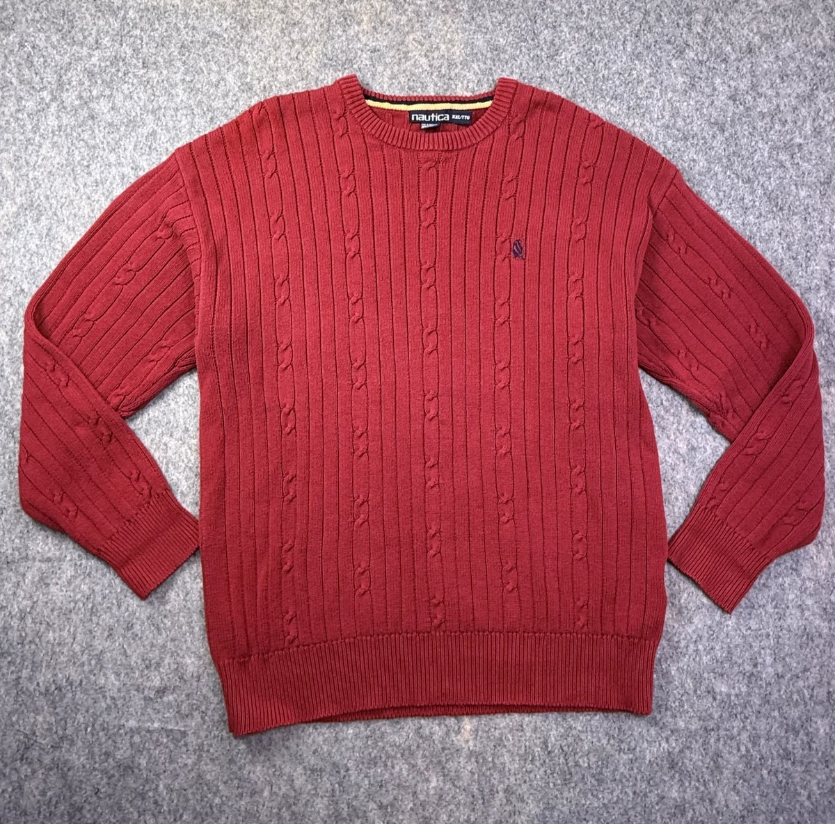 Nautica 100% Cotton 90s Crewneck Sweaters for Men for sale | eBay