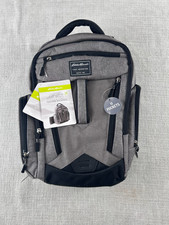 Eddie Bauer Traverse Places  Spaces Back Pack Baby Diaper Bag 11-Pockets,Wipes