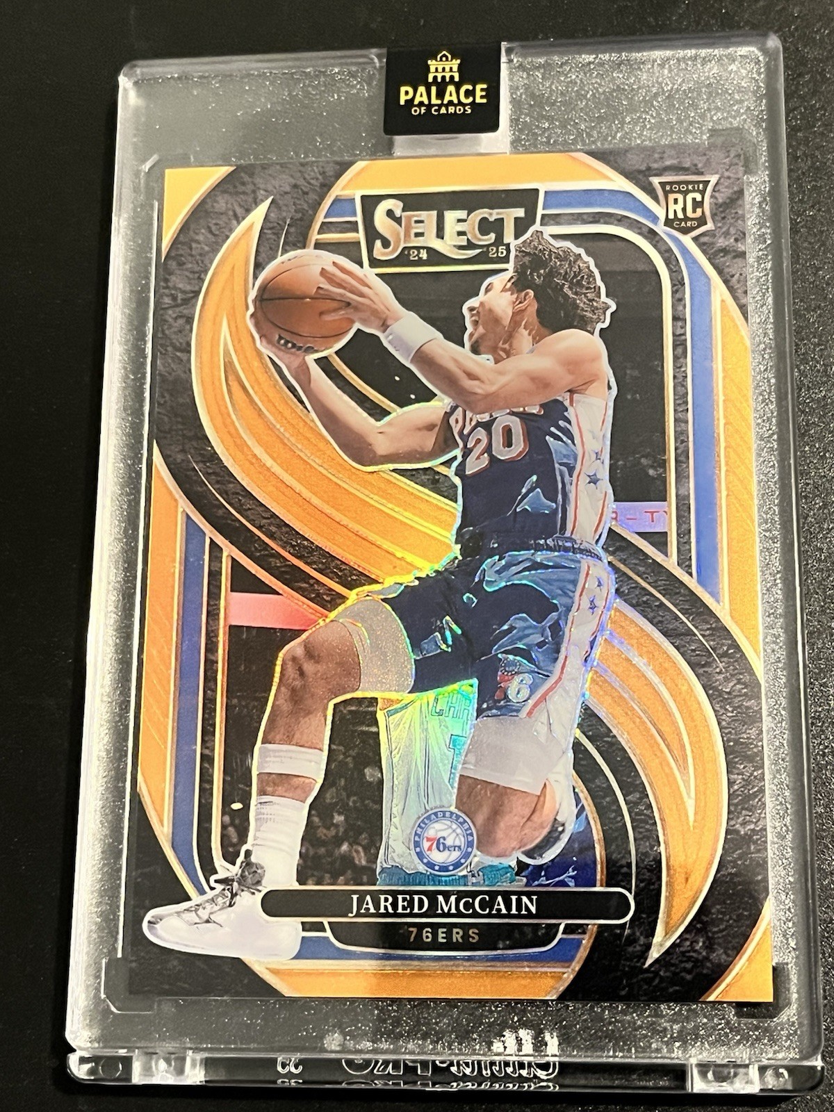 2024-25 Panini Select JARED McCAIN ROOKIE Orange PREMIER LEVEL /65 RC 76ers 🔥