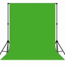 Green Photo Backdrop Professional Photography Background Polyester 10x10ft