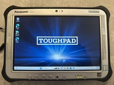 Panasonic Toughpad FZ-G1 i5-6300U 2.4GHz 8GB Barcode 256GB SSD 11 Pro LTE ANSI