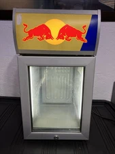 Red Bull Baby Cooler Mini Fridge Cooler Tested & Working! - FREE SHIPPING