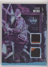 2020 Panini Diamond Kings DK Materials Holo Blue 6/25 Logan Webb #DKM-LW 0b0