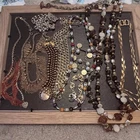 Vintage Costume Jewelry Lot All Wearable! A Couple Signed. Beautiful!!