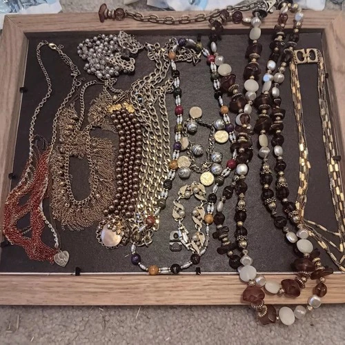 Vintage Costume Jewelry Lot All Wearable! A Couple Signed. Beautiful!!