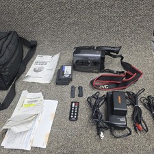 JVC GR-AX910U Video Movie Camcorder Compact VHS-C 28X Zoom Untested