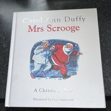 Mrs SCROOGE - A CHRISTMAS TALE by CAROL ANN DUFFY - illust by P Simmonds 1st ED
