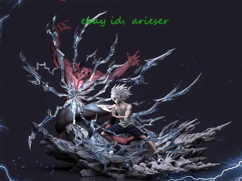 なぎ　キルア　FengyingーStudio Hunter Fan Studios Killua Zaoldyeck Vs Youpi Gk Statue Collection