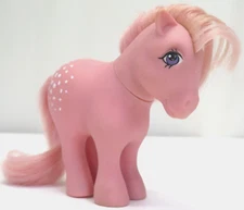 Vtg 1982 Hasbro MLP G1 My Little Pony Cotton Candy Pink