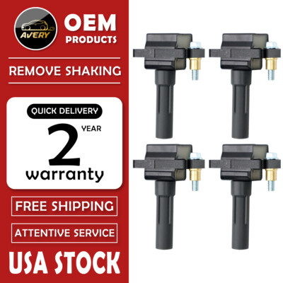4 x Ignition Coil 22433-AA601 for SUBARU Impreza Forester Legacy 4 x Ignition Coil 22433-AA601 for SUBARU Impreza Forester Legacy