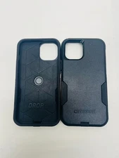LOT OF 2 - IPHONE 11 - 13  OTTERBOX DROP + CASE BLACK LIGHTLY USED