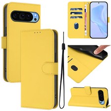 For Google Pixel 9 Pro XL 9 8 7 6Pro Leather Flip Wallet Case Stand Rugged Cover