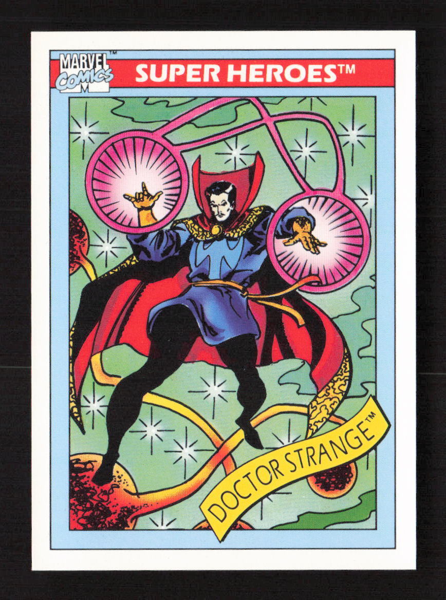 Doctor Strange 1990 Impel Marvel Universe #34 MCU Comic Card