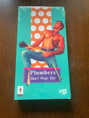Plumbers Don't Wear Ties Definitive Edition 3DO Limited Run Brand New Sealed