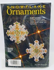 June Grigg Designs Snowflake Ornaments Counted Cross Stitch Kit K-907
